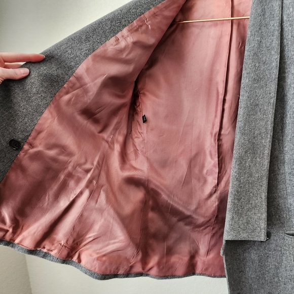 RASPINI x VINTAGE wool long line lapel blazer in‎ grey - Picture 12 of 15